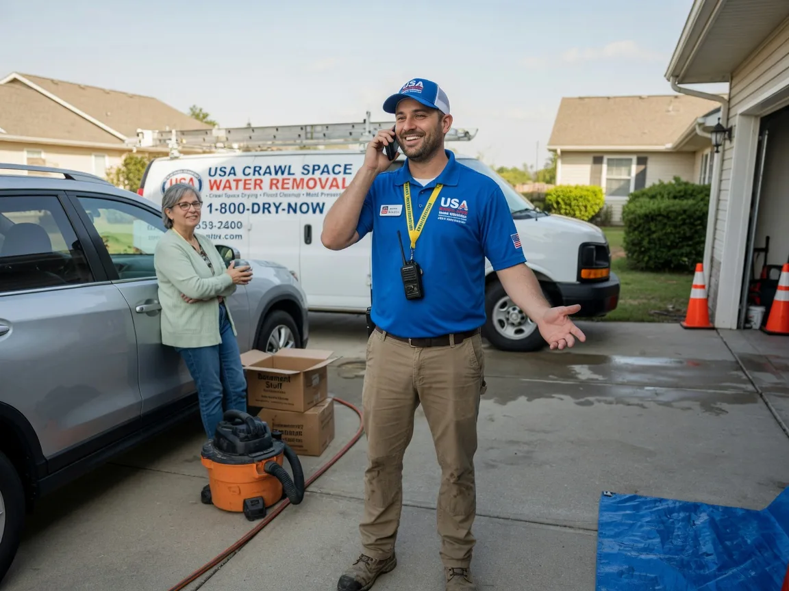 Crawl Space Water Removal Fort Ripley, MN FAQs